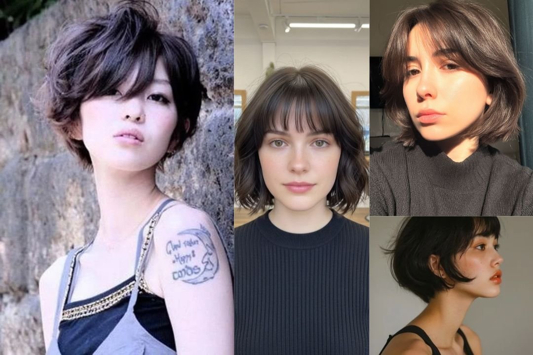 Short Hair Styles With Bangs
