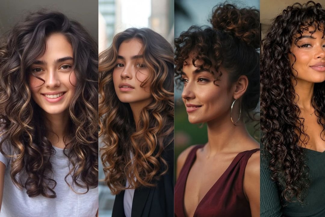 Beautiful Curly Hair Styles for Long Hair