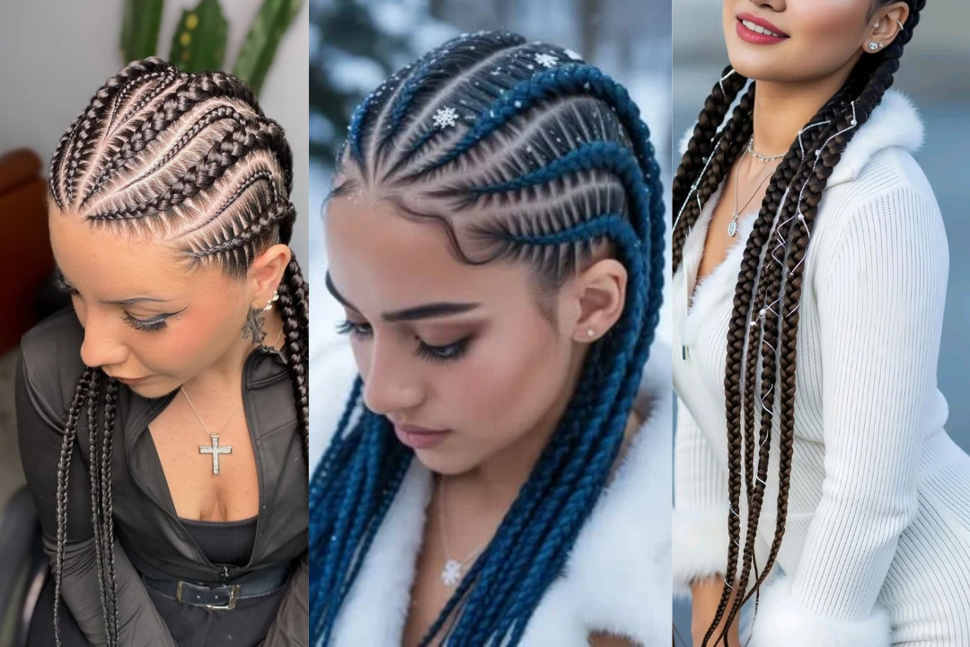 Hair Styles Braids Cornrows for a Neat Protective Style