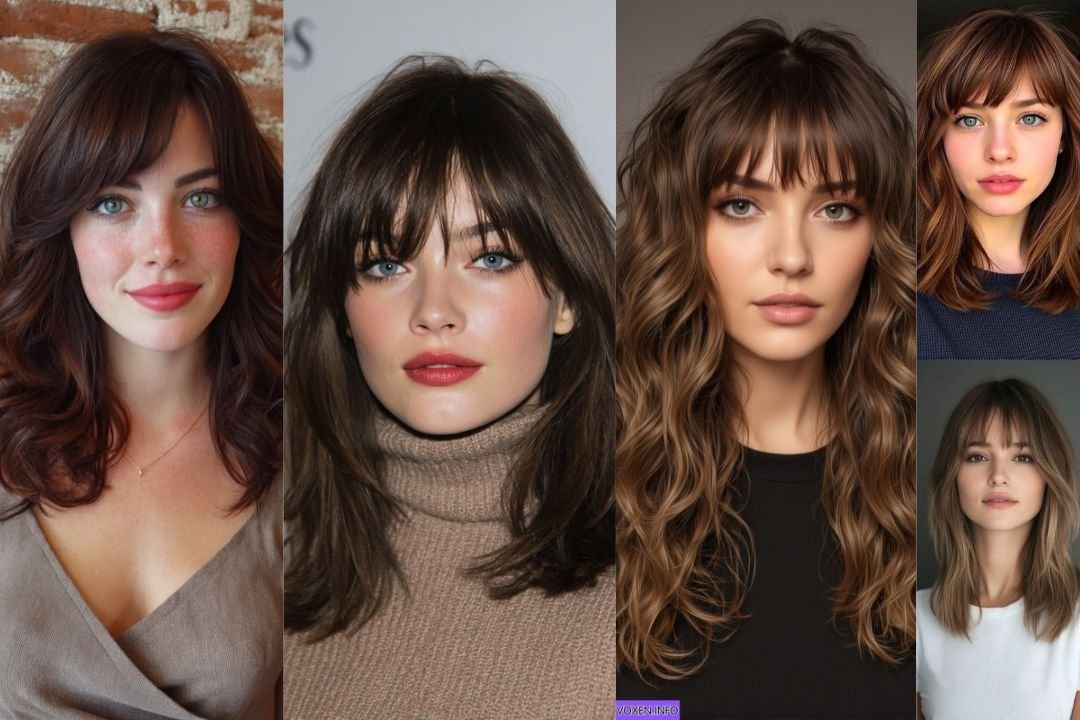 Medium Hair Styles With Bangs
