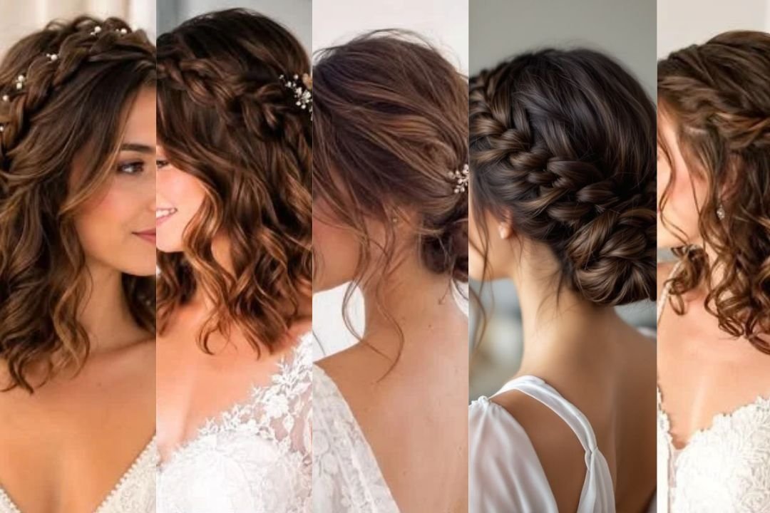 Medium Hair Styles for Weddings