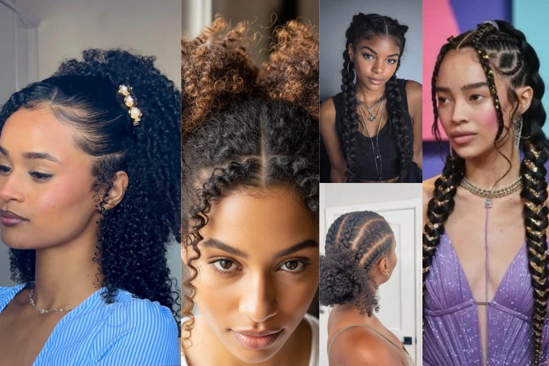 Quick Natural Hairstyles Ideas for Different Occasions