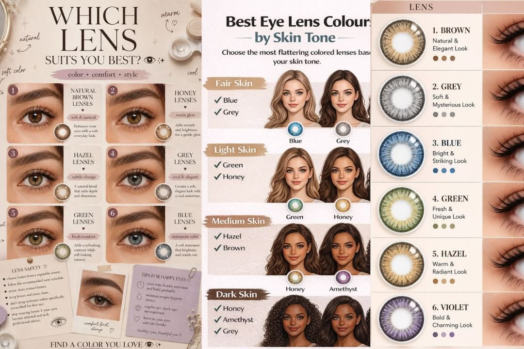 FreshLook Contacts Lenses Colour: How to Choose the Right Shade