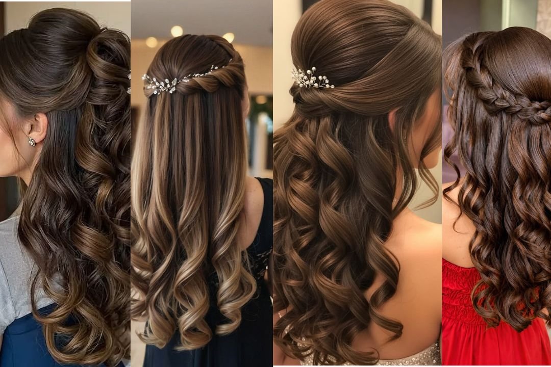 Hair Styles for Long Hair Length Wedding